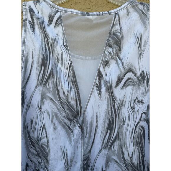 Ideology Women Large Marble Swirl Tank Top RapiDry - Picture 8 of 9